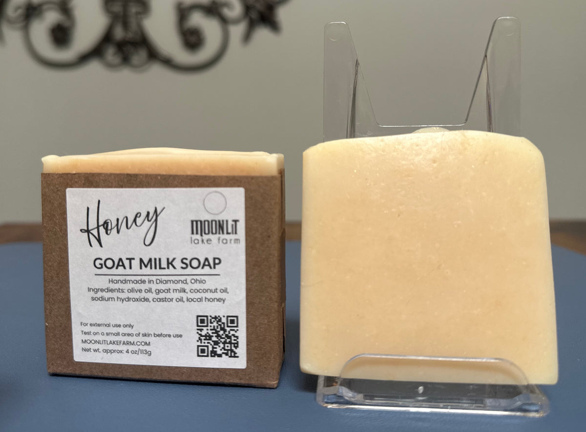 Moonlit Lake Farm Goat Milk Soap | Honey